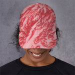 Wagyu Beef Meat Print Baseball Cap