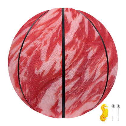 Wagyu Beef Meat Print Basketball