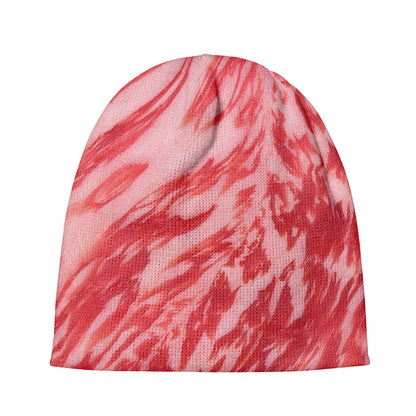 Wagyu Beef Meat Print Beanie