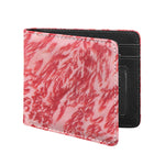 Wagyu Beef Meat Print Bifold Wallet