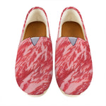 Wagyu Beef Meat Print Casual Shoes