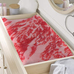 Wagyu Beef Meat Print Changing Pad Cover
