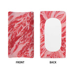 Wagyu Beef Meat Print Changing Pad Cover