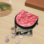 Wagyu Beef Meat Print Coin Purse