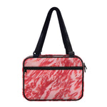 Wagyu Beef Meat Print Double Strap Bible Bag