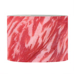 Wagyu Beef Meat Print Drum Lamp Shade