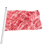 Wagyu Beef Meat Print Flag