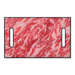 Wagyu Beef Meat Print Golf Cart Seat Cover