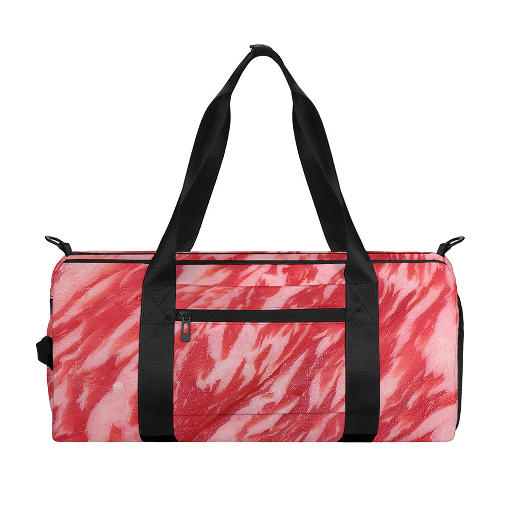 Wagyu Beef Meat Print Gym Bag