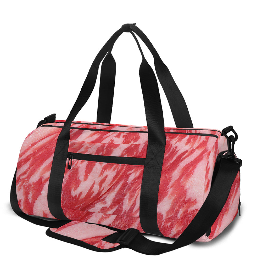 Wagyu Beef Meat Print Gym Bag