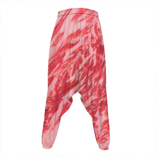 Wagyu Beef Meat Print Hammer Pants