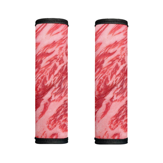 Wagyu Beef Meat Print Handle Covers