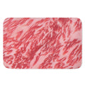 Wagyu Beef Meat Print Indoor Door Mat