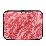 Wagyu Beef Meat Print Laptop Sleeve