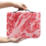 Wagyu Beef Meat Print Leather Bible Cover