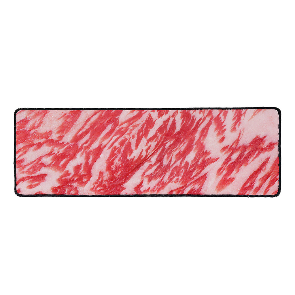Wagyu Beef Meat Print Long Kitchen Mat