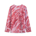 Wagyu Beef Meat Print Long Sleeve Short Coat