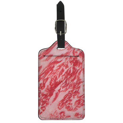 Wagyu Beef Meat Print Luggage Tag