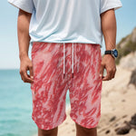 Wagyu Beef Meat Print Men's Cargo Shorts