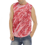 Wagyu Beef Meat Print Men's Fitness Tank Top
