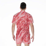 Wagyu Beef Meat Print Men's Rompers