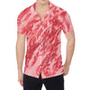 Wagyu Beef Meat Print Men's Shirt