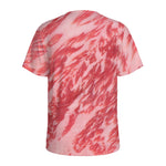 Wagyu Beef Meat Print Men's Sports T-Shirt