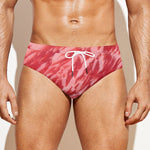 Wagyu Beef Meat Print Men's Swim Briefs