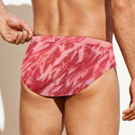 Wagyu Beef Meat Print Men's Swim Briefs