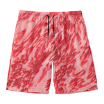 Wagyu Beef Meat Print Men's Swim Trunks