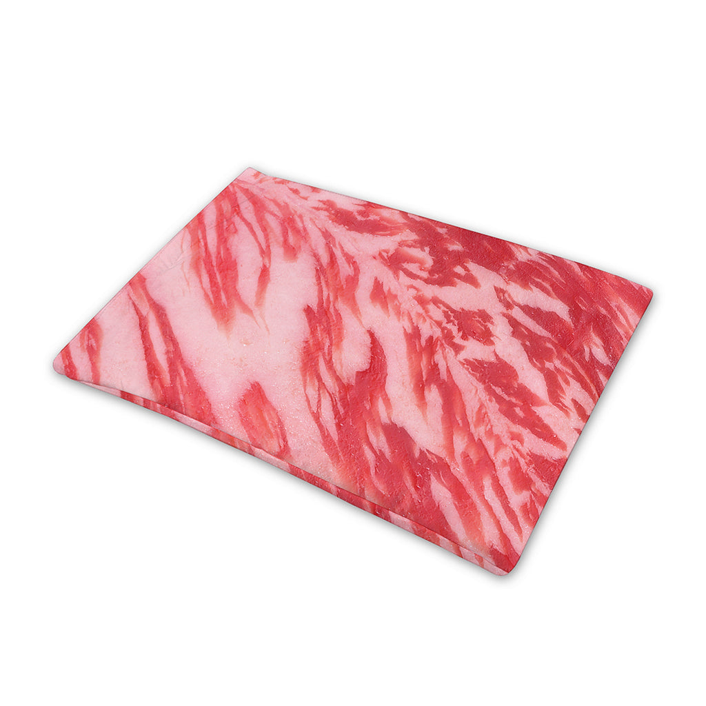 Wagyu Beef Meat Print Pet Cooling Mat Cover