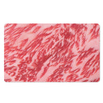 Wagyu Beef Meat Print Polyester Doormat
