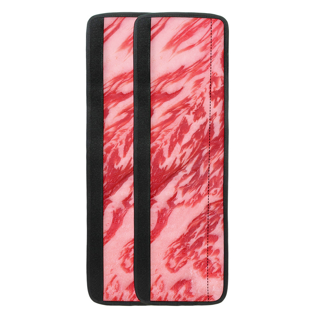 Wagyu Beef Meat Print Refrigerator Handle Covers