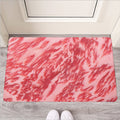 Wagyu Beef Meat Print Rubber Doormat