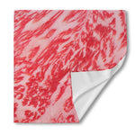 Wagyu Beef Meat Print Silk Bandana