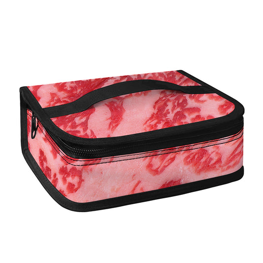 Wagyu Beef Meat Print Small Lunch Bag