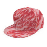 Wagyu Beef Meat Print Snapback Cap