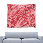 Wagyu Beef Meat Print Tapestry