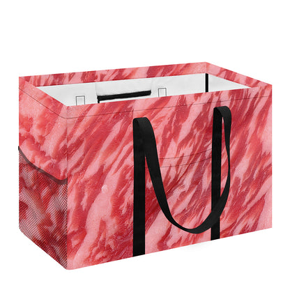 Wagyu Beef Meat Print Utility Tote Bag