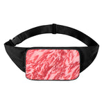 Wagyu Beef Meat Print Waist Bag