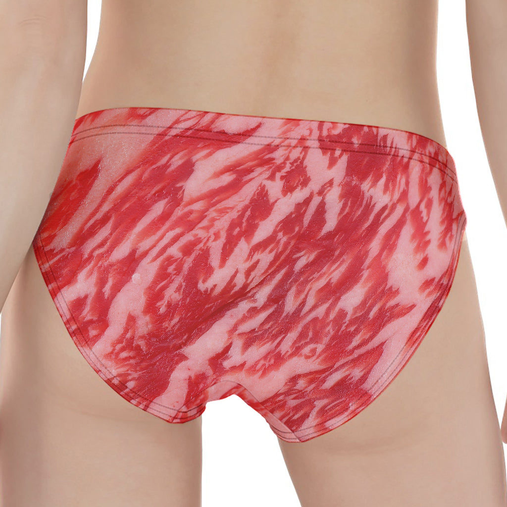 Wagyu Beef Meat Print Women's Panties