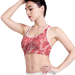 Wagyu Beef Meat Print Women's Sports Bra