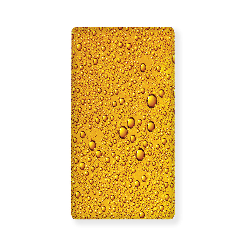 Water Drops On Beer Print Baby Crib Sheet