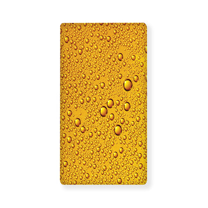 Water Drops On Beer Print Baby Crib Sheet