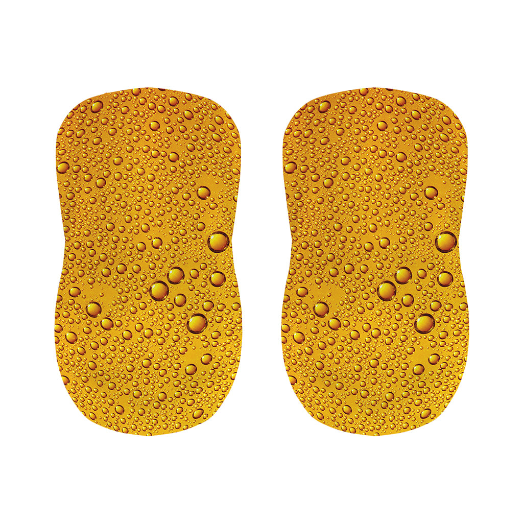 Water Drops On Beer Print Bar Stool Covers