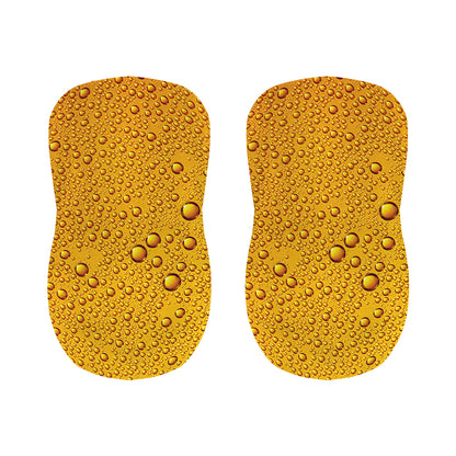 Water Drops On Beer Print Bar Stool Covers