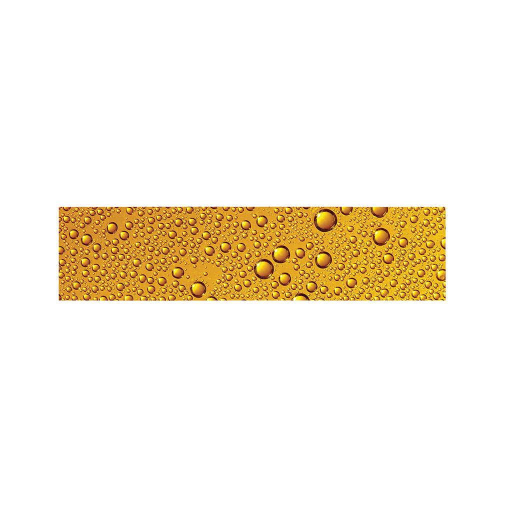 Water Drops On Beer Print Bed Runner