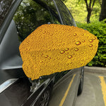Water Drops On Beer Print Car Side Mirror Covers