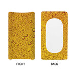 Water Drops On Beer Print Changing Pad Cover