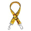 Water Drops On Beer Print Dog Seat Belt